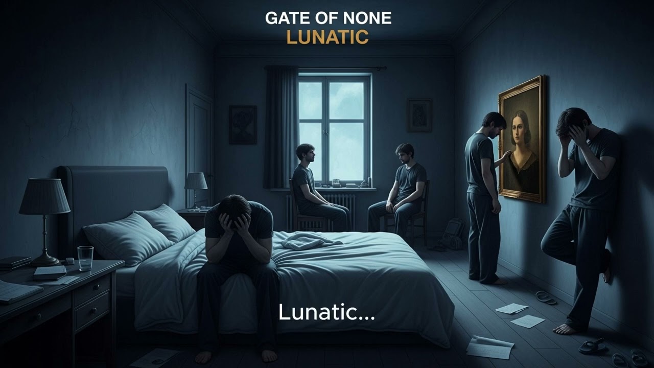 Lunatic - Emotional Dark Alternative Rock Ballad (Official Lyric Video)