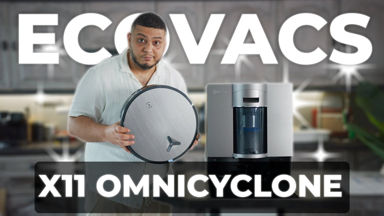 Ecovacs X11 OmniCyclone – Le robot aspirateur le plus intelligent de 2025 !
