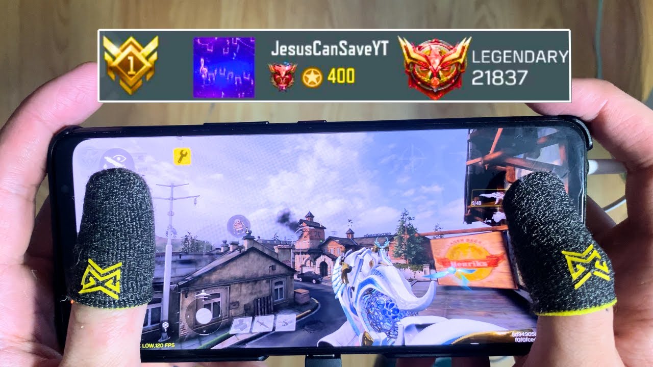 Игрок №1 в таблице лидеров HANDCAM в COD Mobile!