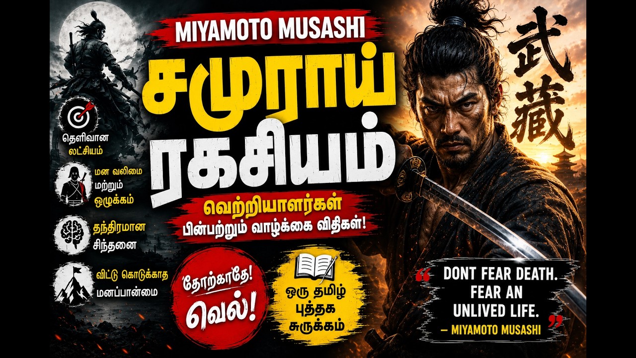 Wisdom of Miyamoto musashi ஒரு தமிழ் புத்தக சுருக்கம்|Tamil Book Summary