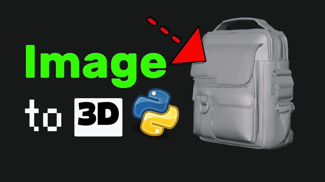 Я превратил 2D-изображение в 3D с помощью Python + ИИ!