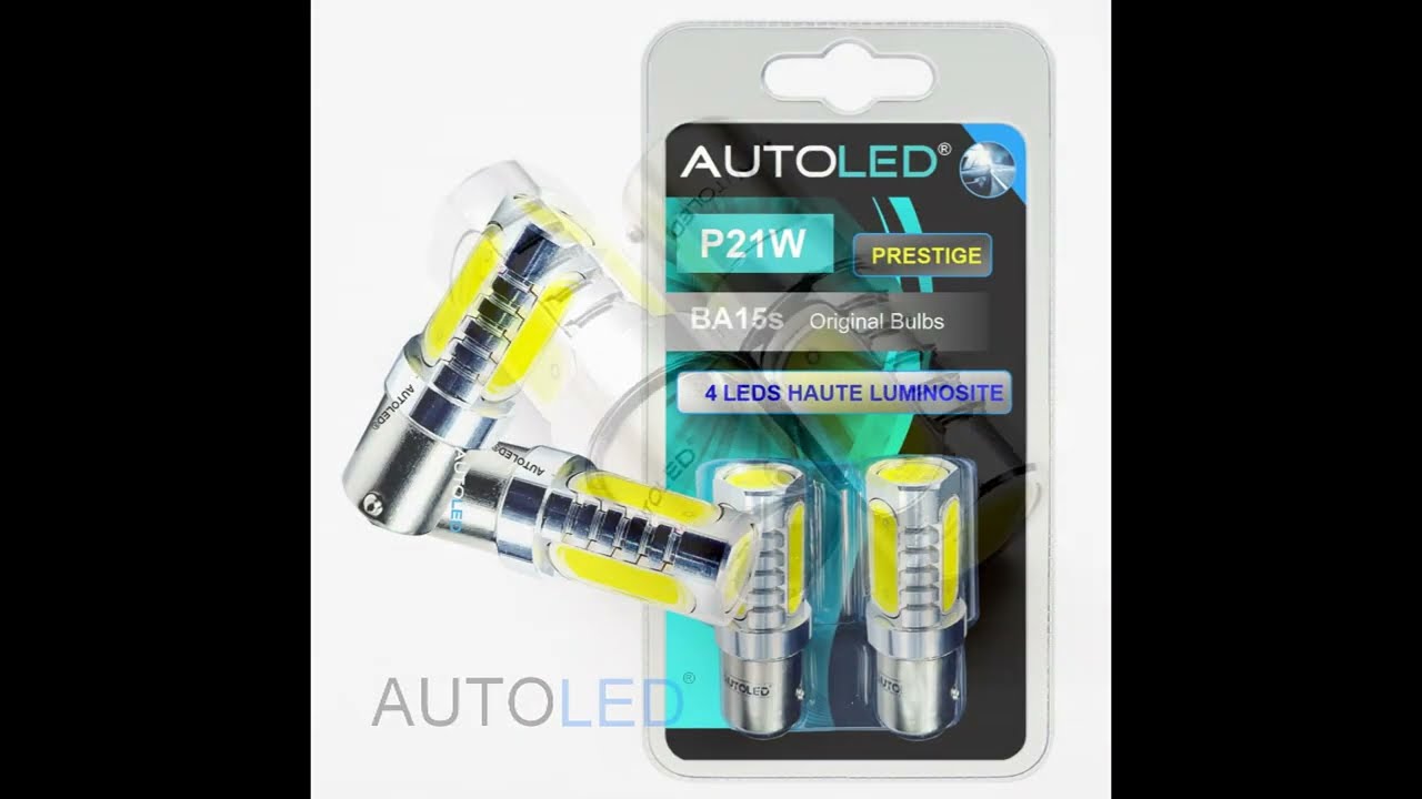 Ampoule LED P21W BA15S FEUX DE RECUL  AUTOLED 0072