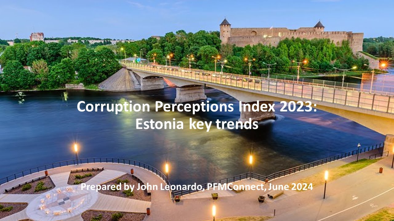 Corruption Perceptions Index 2023 Estonia key trends