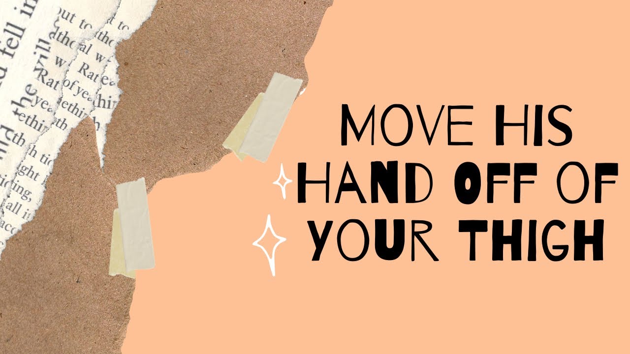 Move His Hand Off of Your Thigh | Haikyuu Texts | antiquity kun