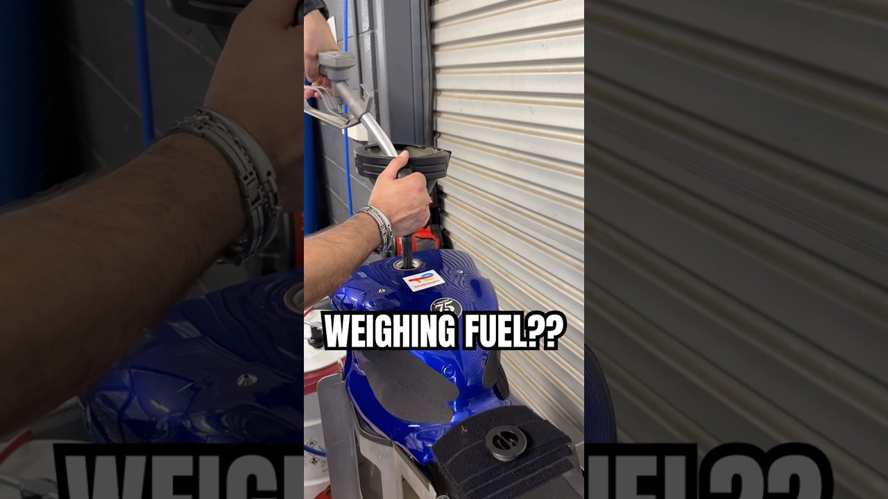 Did you know, #Superbike teams weigh their fuel in kilos for maximum accuracy? #racing