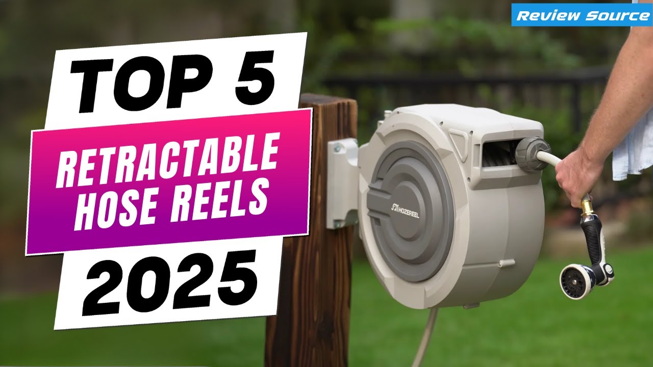 5 Best Retractable Hose Reels of 2025 – Durable, Smooth & Space-Saving