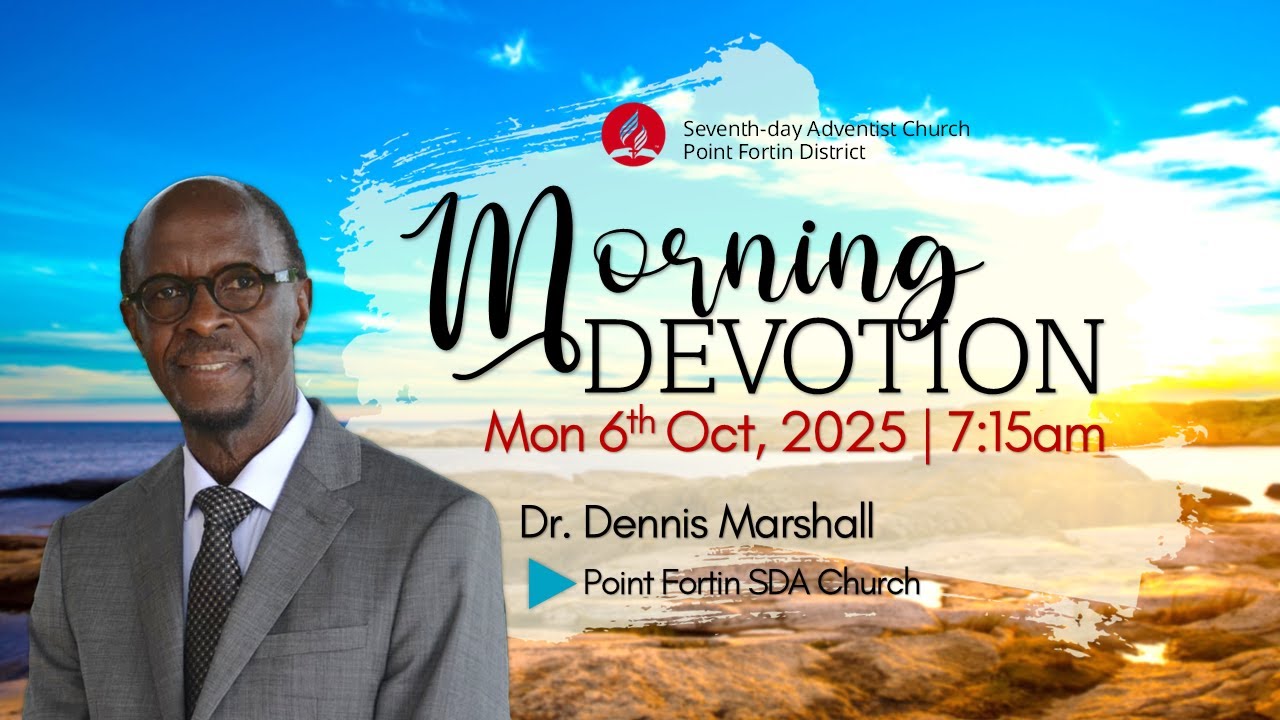 Monday Morning Devotion || 6th Oct, 2025, || 7:15am