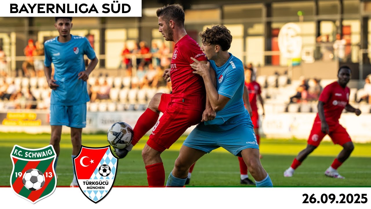 FC Schwaig vs. Türkgücü München // Bayernliga Süd