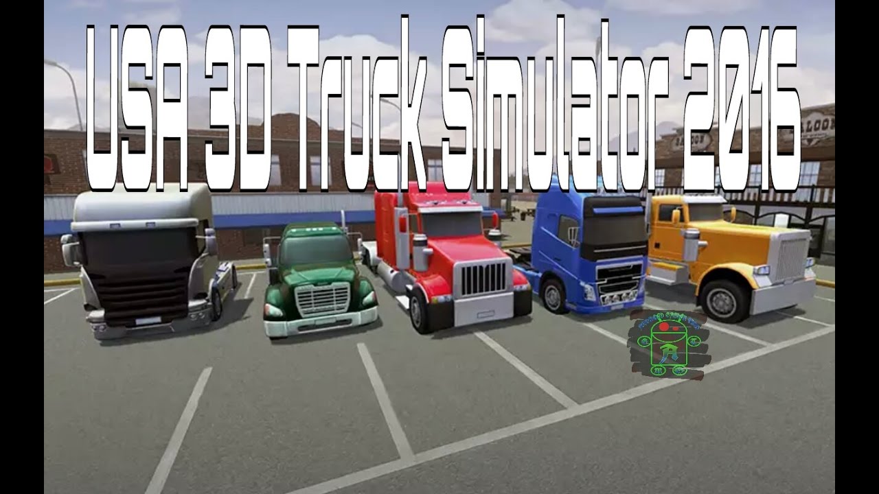 USA 3D Truck Simulator 2016 - HD Android Gameplay - Bonus Truck Games - Full HD Video (1080p)
