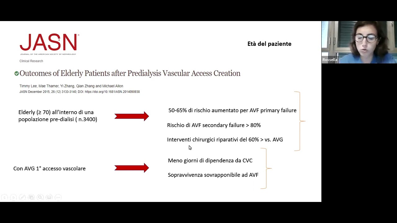 Impatto dell'accesso vascolare sulla sopravvivenza del paziente in emodialisi: nuove prospettive