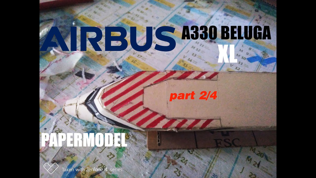 A330 BELUGA XL PAPERMODEL part 2/5