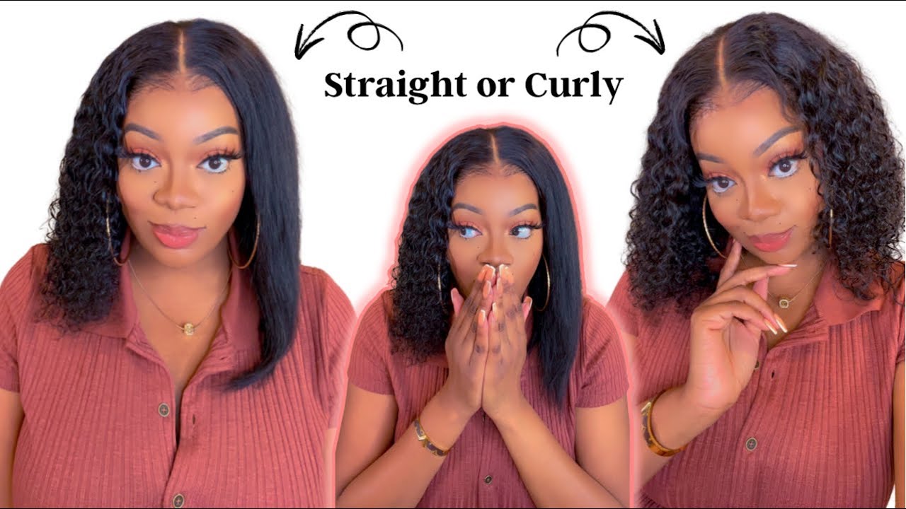 NEW CRYSTAL LACE‼️ 2IN1 Wet and Wavy Lace Front Wig | GeniusWigs | iamSimoneC