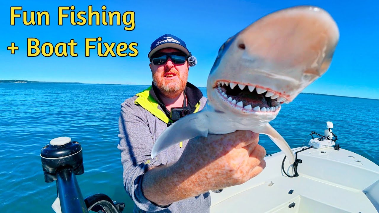 Back on the Water! Light Tackle Fishing & Boat Troubles in Hervey Bay 🎣
