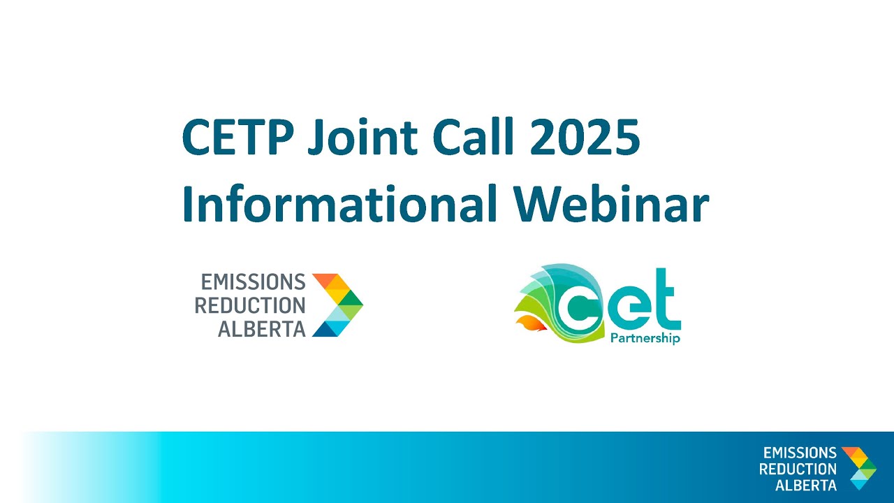 CETP Joint Call 2025 Informational Webinar