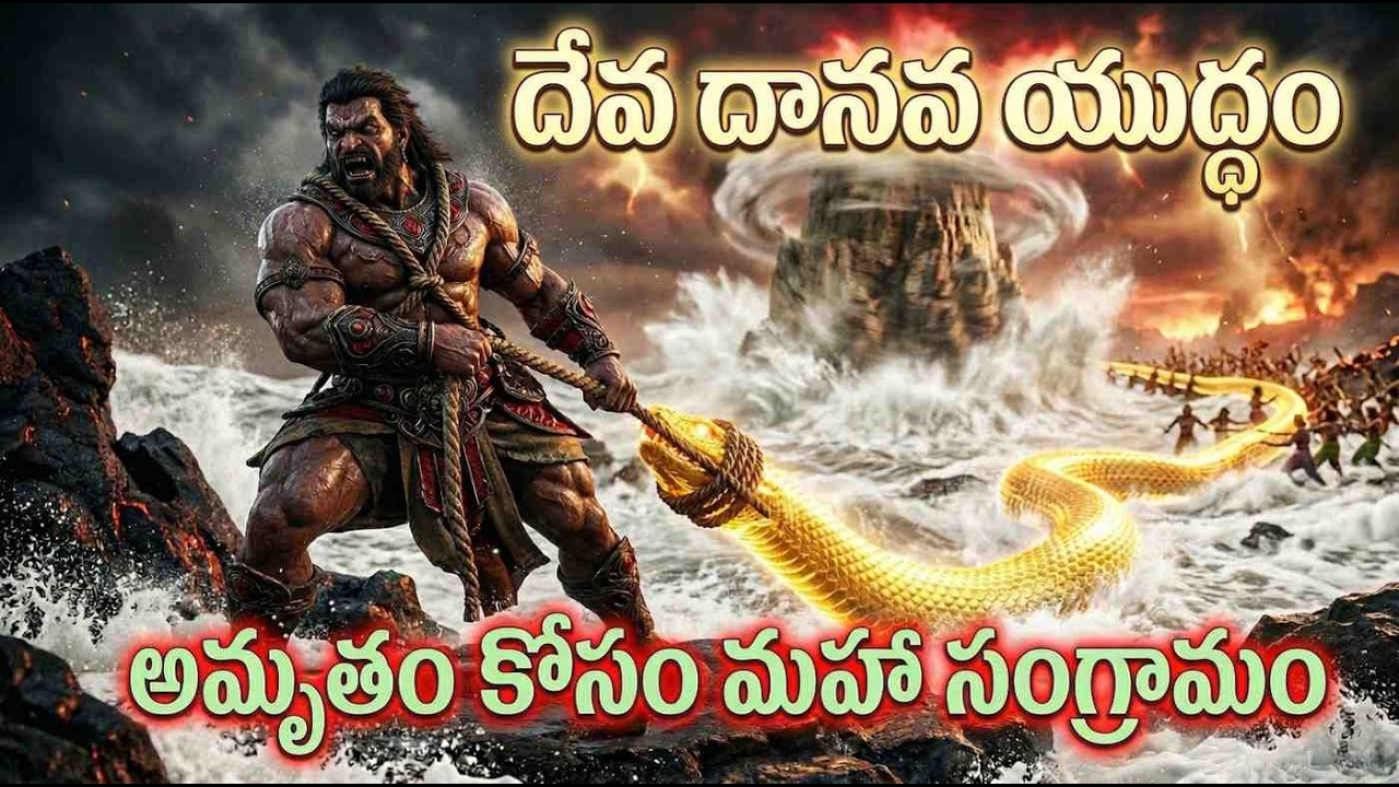 పరమశివుడు విషం ఎందుకు తాగాడు?! క్షీర సాగర మథనం అసలు కథII #Mythology #KsheeraSagaraMathanam