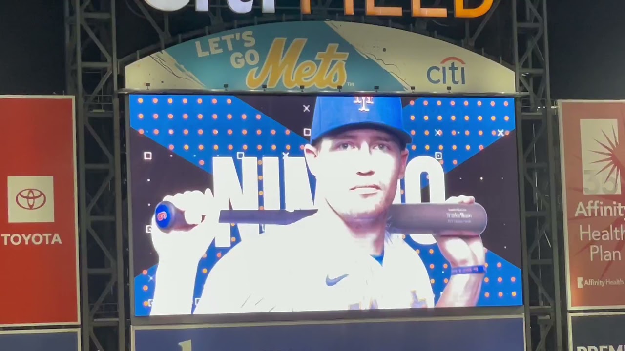 New York Mets 2021 Walkup Songs and Jumbotron Animations (Black Jersey Night)