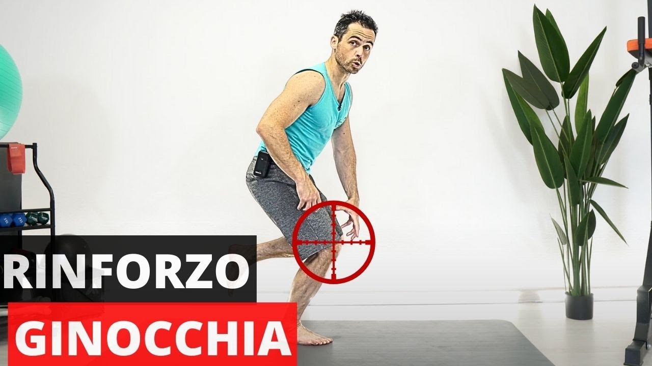 I 5 migliori esercizi per rinforzare le GINOCCHIA e le GAMBE