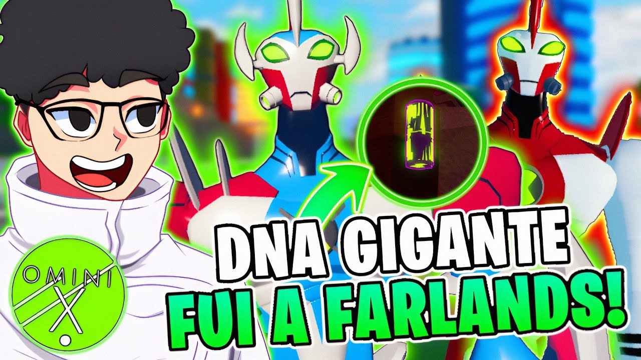 CHEGUEI na FARLANDS e CONSEGUI o NOVO GIGANTE SUPREMO do UPDATE 4.6 do OMINI X | Roblox - GG Games