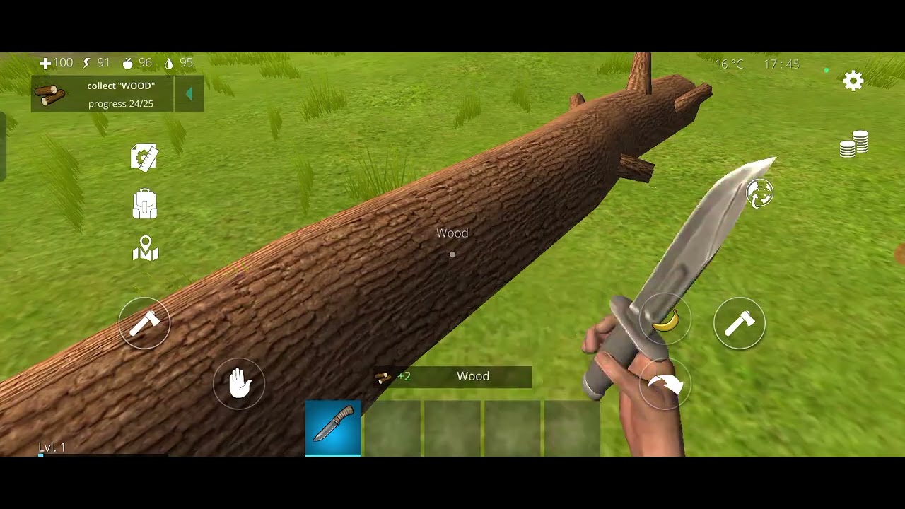 Survival game ka gameplay 