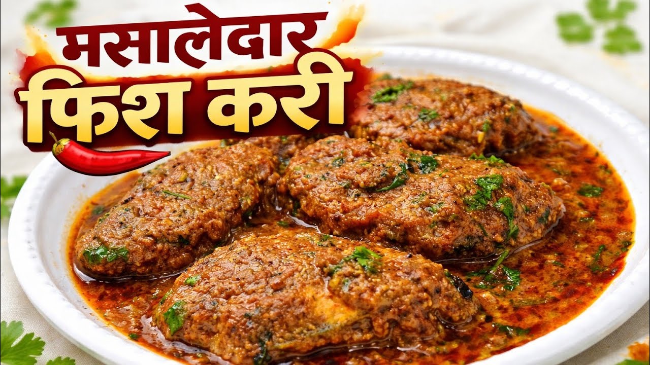 घर पर बनाएं होटल जैसी मसालेदार फिश करी | Fish Curry Recipe