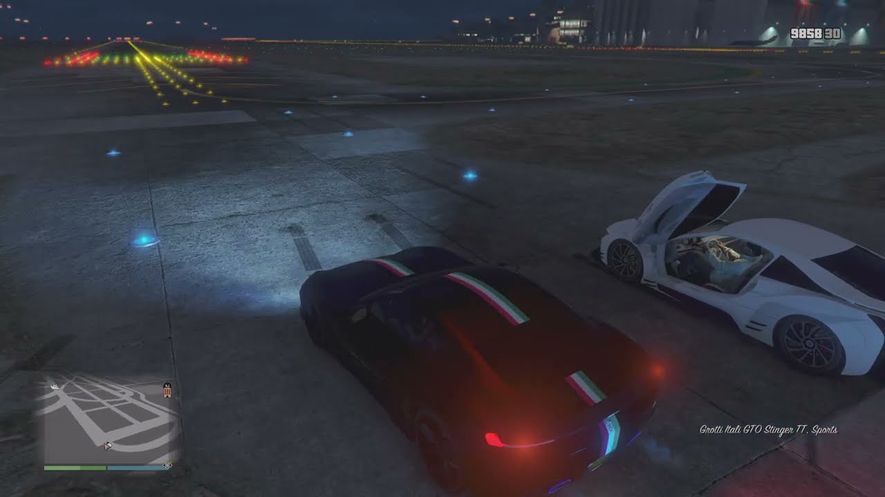 GTA V Online | HSW Grotti Itali GTO Stinger TT Vs HSW Niobe (BMW i8)