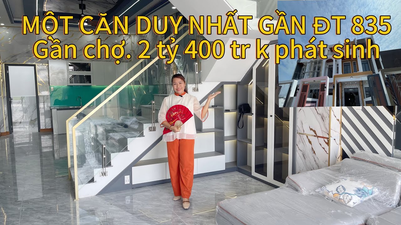 Tập 003 : 💎 “Nhà Đẹp Duy Nhất Gần ĐT 835 – Giá Chỉ 2 Tỷ 400 Triệu, Full Nội Thất Cao Cấp!”