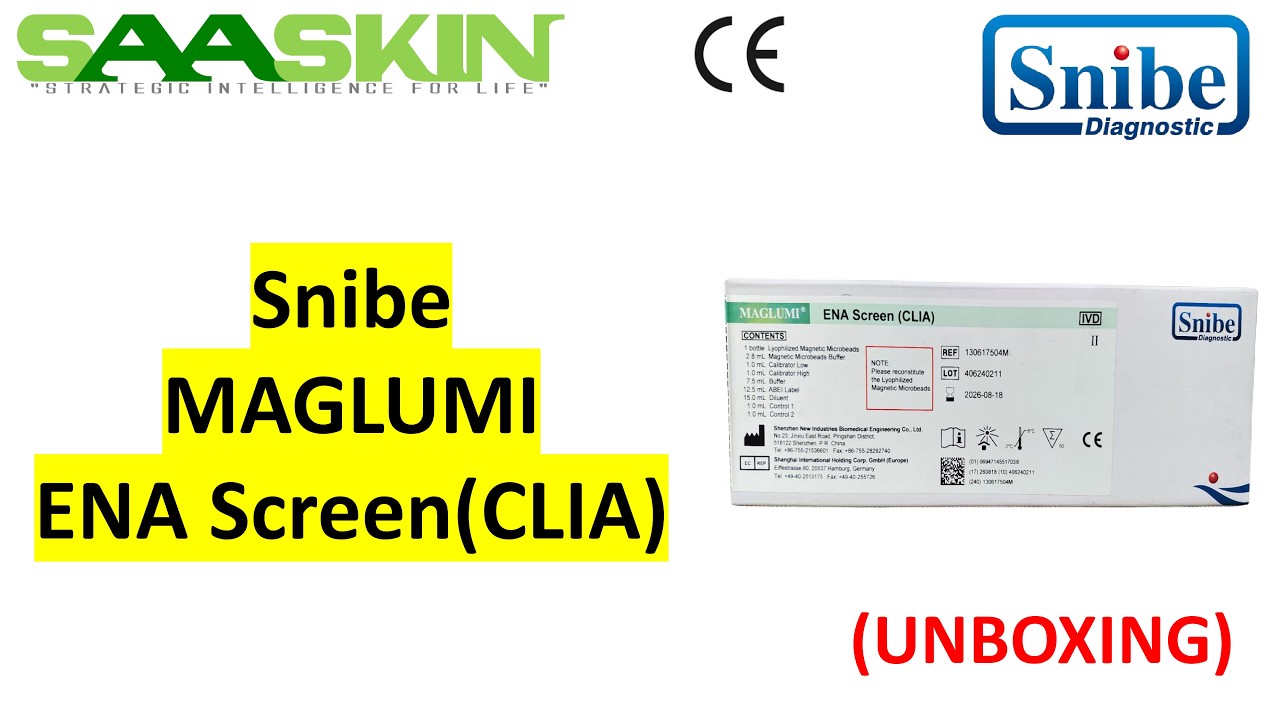 Snibe MAGLUMI ENA Screen (CLIA) | Cat No - #130617504M | Medical Analyzer | Reagent Kits | Serum |