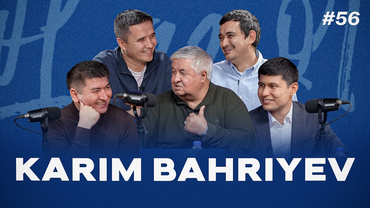 #56 KARIM BAHRIYEV – ISLOM KARIMOV, SENZURA, “HURRIYAT” VA ZAPRETLAR HAQIDA. Lolazor podcast