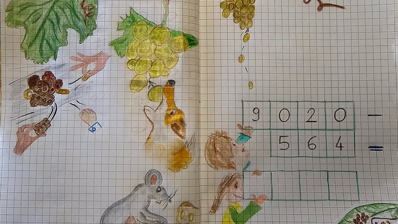 Bravissimi in colonna  ad inizio quarta! Sottrazione