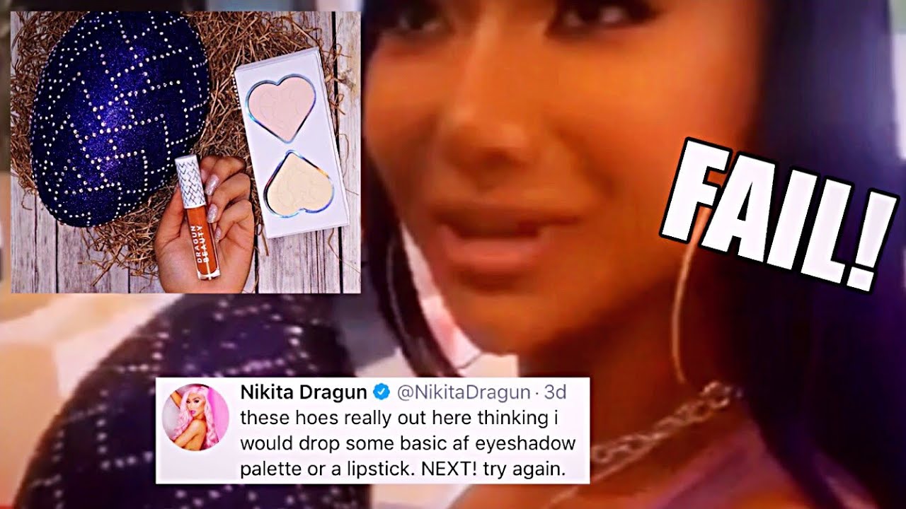 NIKITA DRAGUN'S MAKEUP LINE IS A FLOP?!