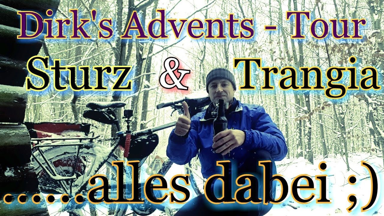 Dirk´s Advents Tour, Sturz und Trangia alles dabei ;