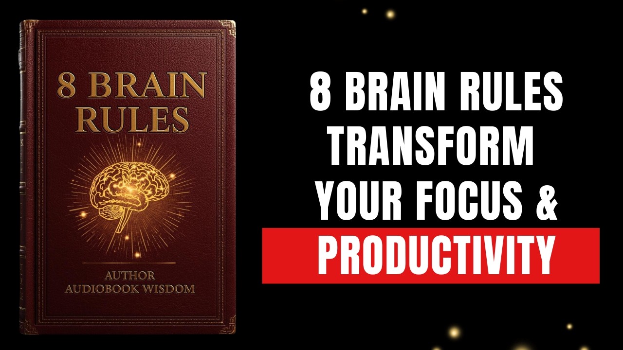 8 Brain Rules That Will Transform Your Focus & Productivity (Audiobook)