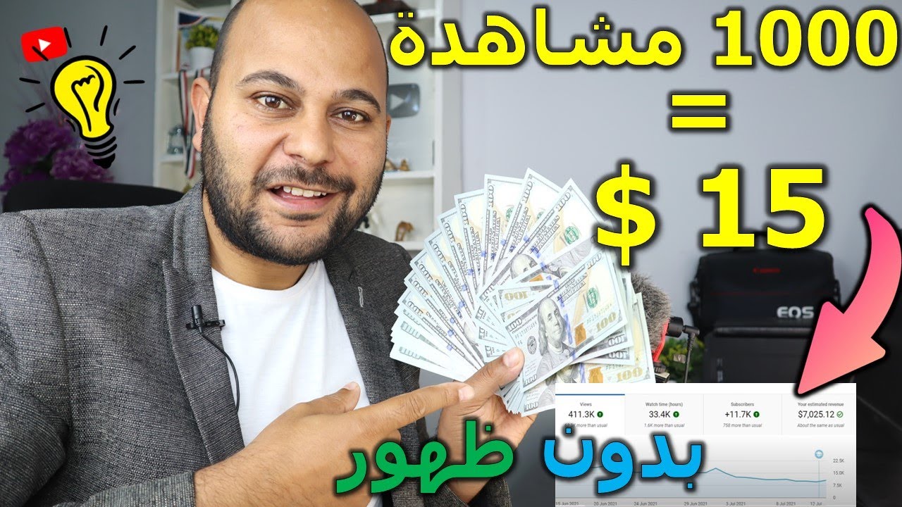 الربح من اليوتيوب بدون ظهور بمحتوي اجنبي واسع الانتشار | ارباح قد تصل لـ 15,000 $ / شهر