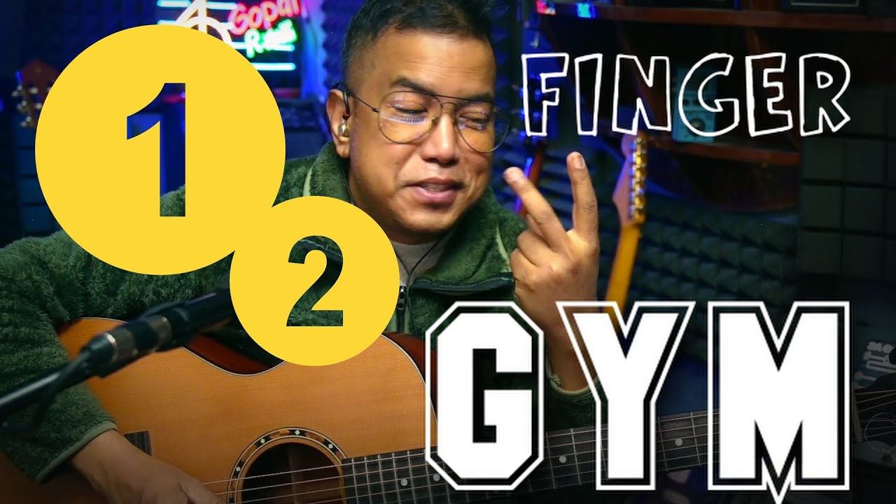 3-Minute Guitar Finger Gym Exercise for Beginner Guitarists