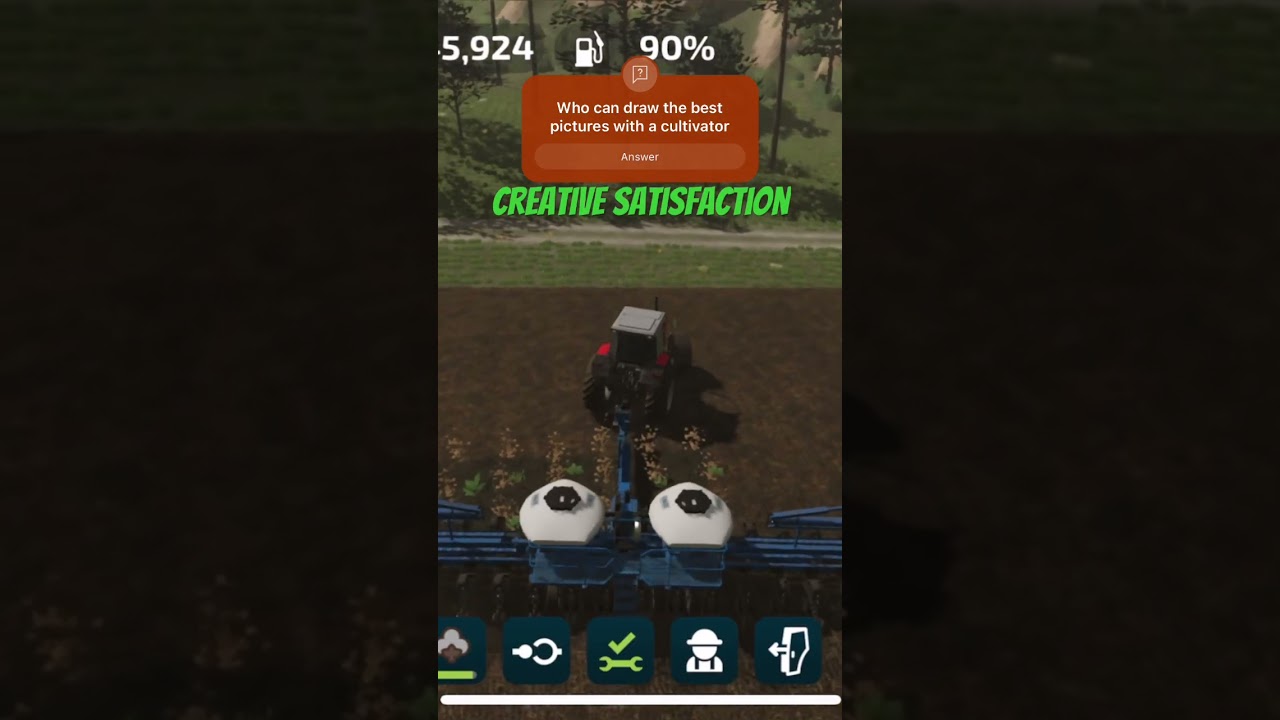 Creative satisfaction #farming #new #farmingsimulator #fs23