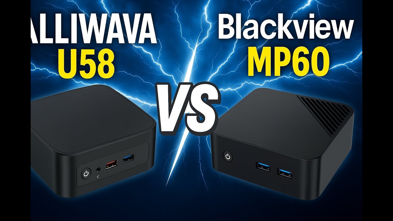 ⚔️ Ultimativer Mini-PC-Showdown: ALLIWAVA U58 vs. Blackview MP60 &ndash; Wer dominiert dein B&uuml;ro?