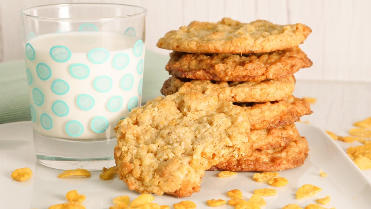 Cornflakes Cookies / Knusprige Cookies im Handumdrehen