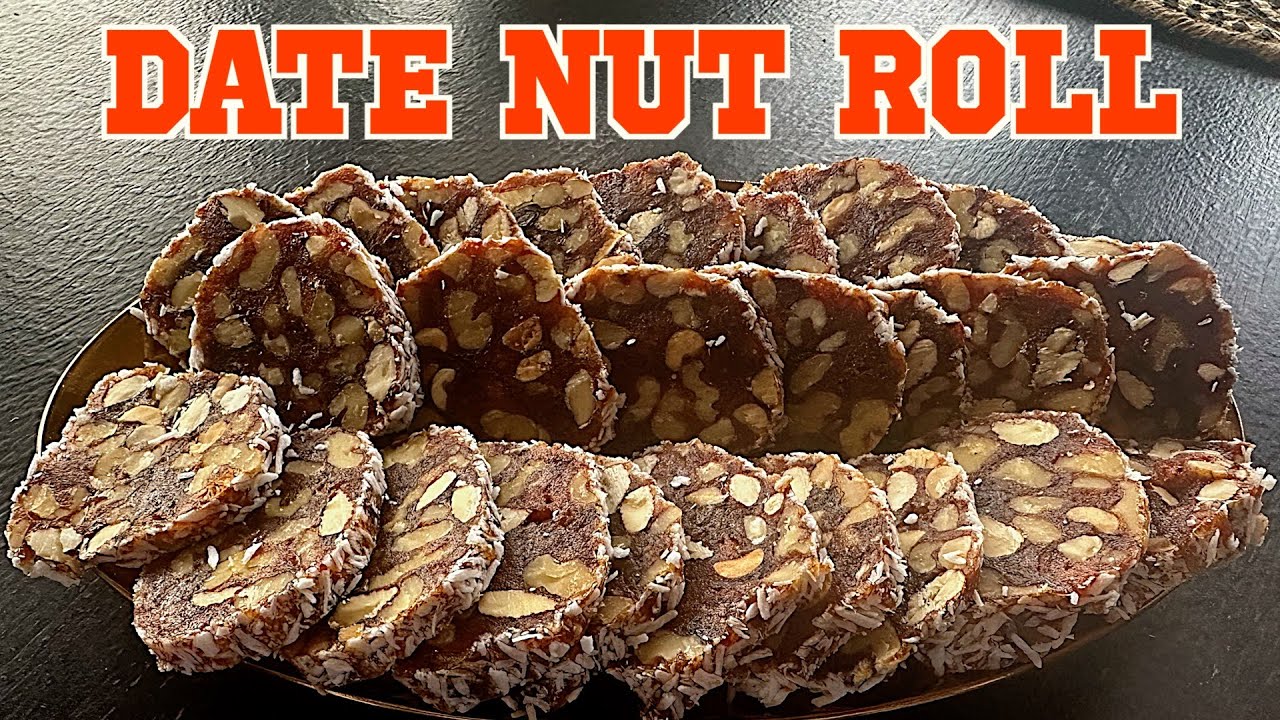 This Date Nut Roll Is So GOOD It&rsquo;ll Make Your Taste Buds Do A HAPPY DANCE