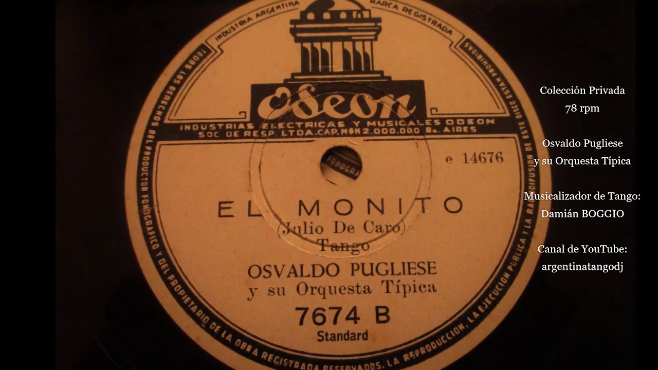 Osvaldo Pugliese - Tanda Instrumental de Tango - Años '40s