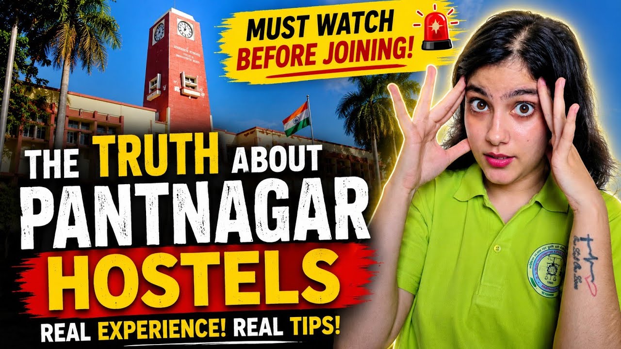 The TRUTH About Pantnagar University Hostels 😱 | GBPUAT Hostel Guide 2026 