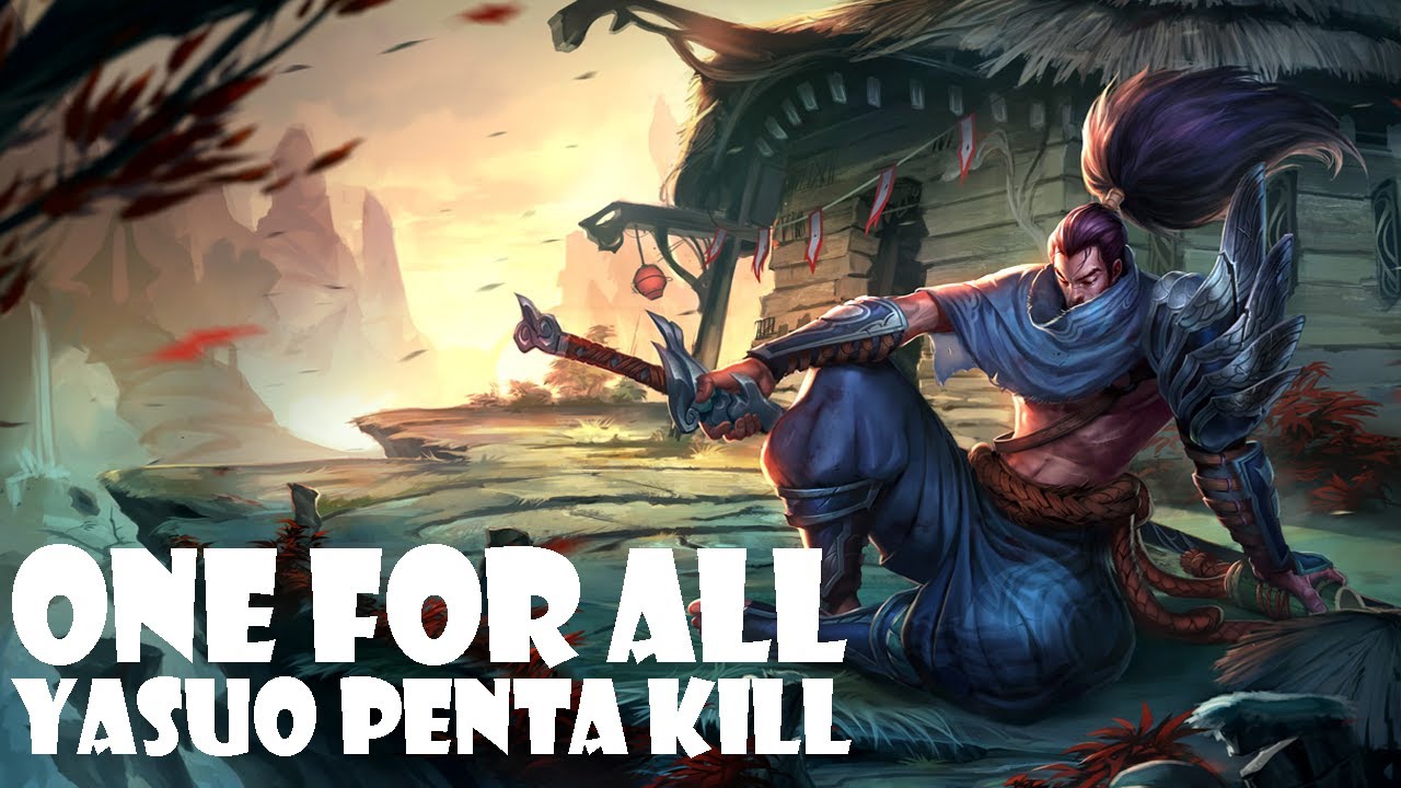 One For All: Mirror Mode - Yasuo 1v5 Penta Kill - League of Legends