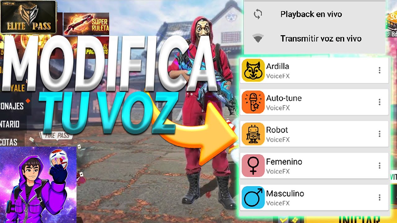 📲COMO CAMBIAR TU VOZ EN FREE FIRE PARA CUALQUIER DISPOSITIVO ANDROID - MODIFICADOR ESTILO XIAOMI🔥