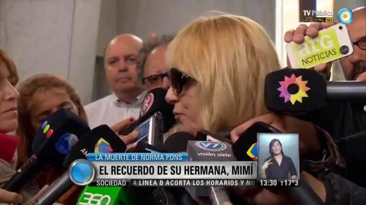Visión 7 - Emotiva despedida a la actriz Norma Pons