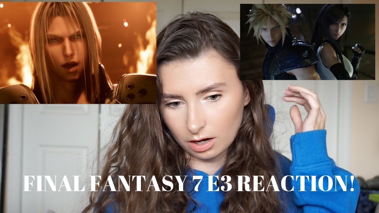 FINAL FANTASY 7 REMAKE E3 REACTION (TIFA REVEALED)