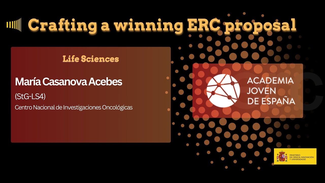 Crafting a winning ERC proposal: Life Sciences