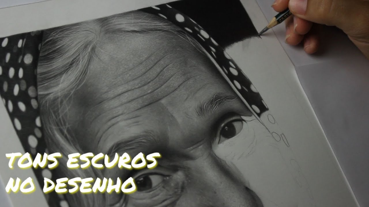 Vídeo Aula- Preto Absoluto no Desenho| Carlos Santana