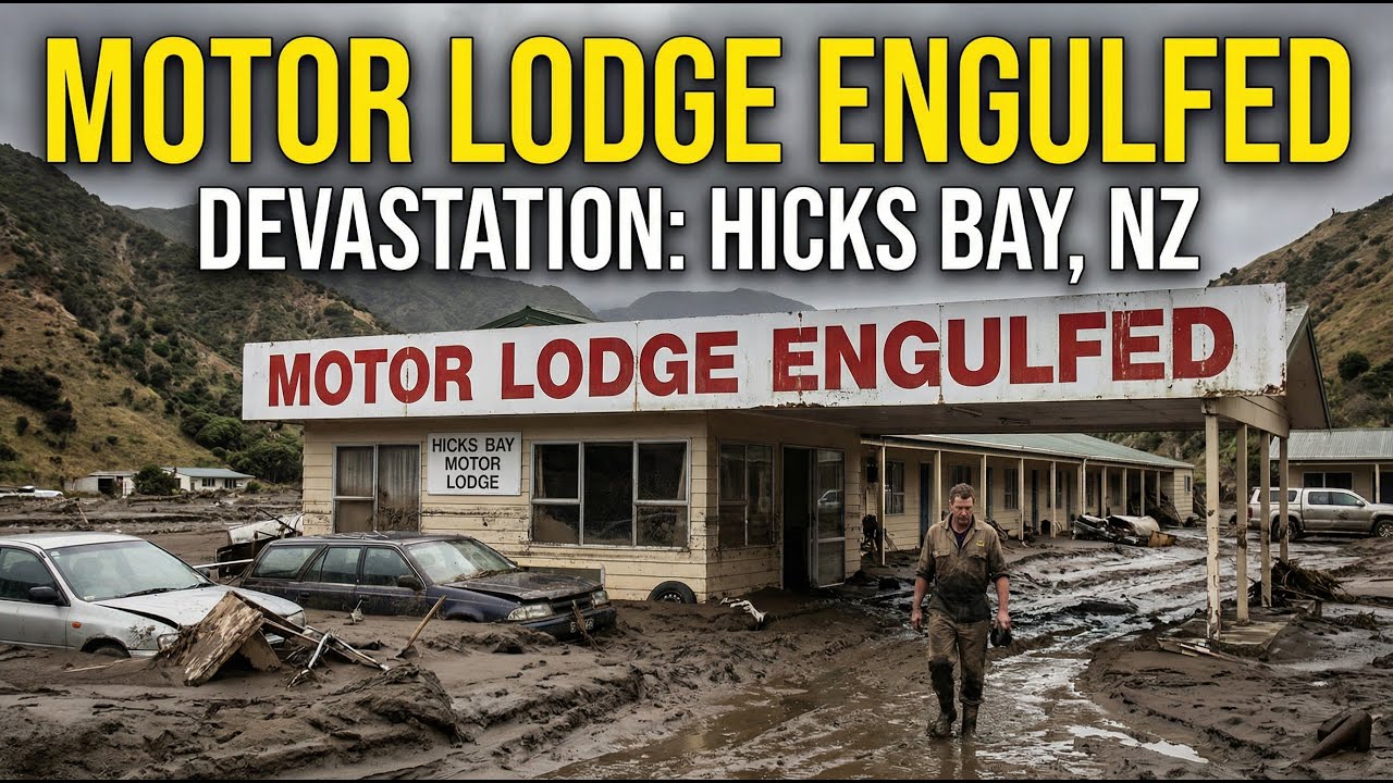 2 FEET of Silt Engulfed This Motor Lodge 😱 Hicks Bay Devastation 