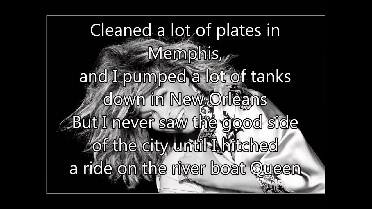 ↑PROUD MARY | TINA TURNER | FLASHING LYRICS | ☺↓♫