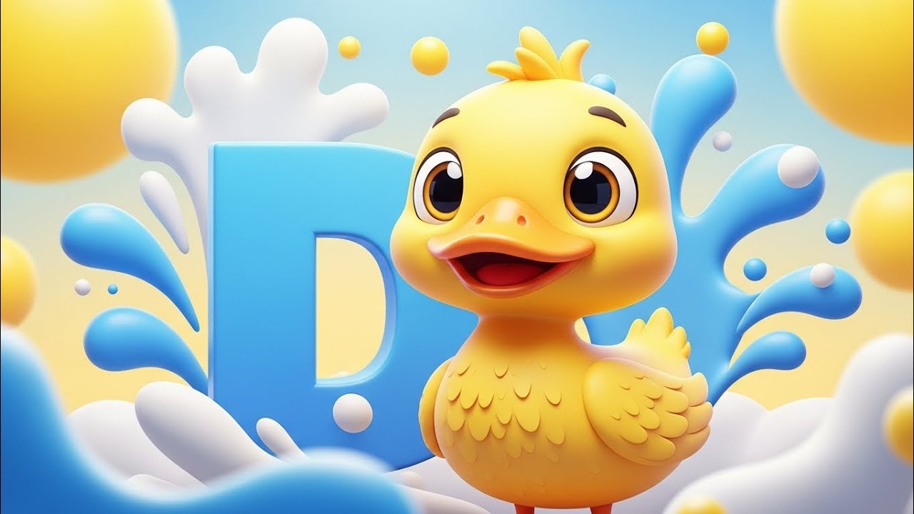 Alphabet nursery rhyme abcd video