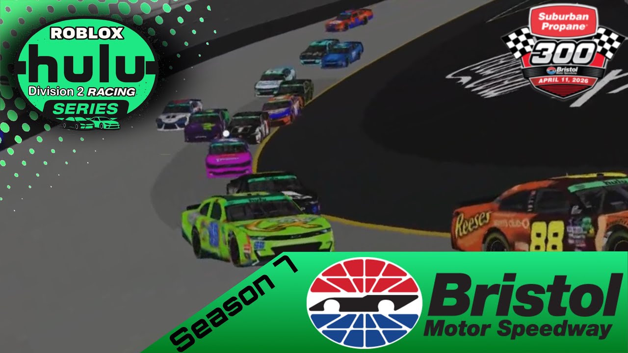 Roblox Hulu Racing series season 2 Race 4 Bristol
